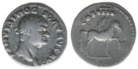 ROM Kaiserzeit Domitianus 81-96
Denar

CAESAR AVG F DOMITIANVS / COS IIII
Pegasos
Kampmann 24.8.3, 3,37 Gramm, ss