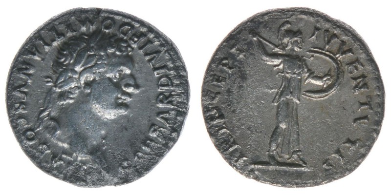 ROM Kaiserzeit Domitianus 69-81
Denar als Caesar - Silber
CAESAR DIVI F DOMITIAN...