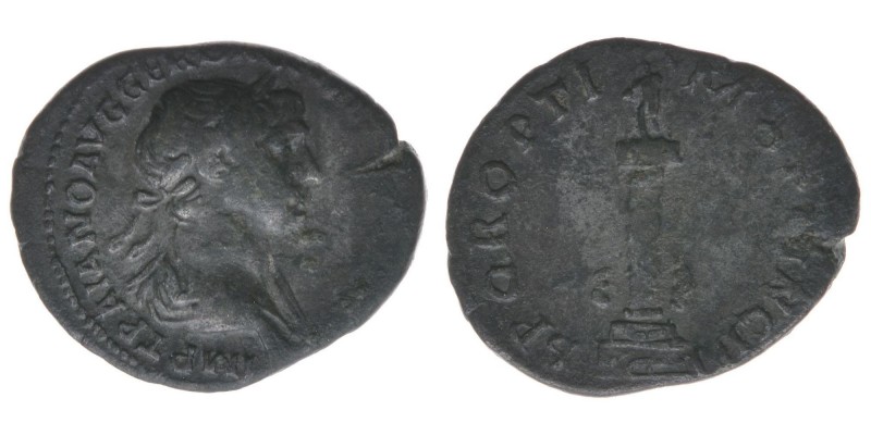 ROM Kaiserzeit Traianus 98-117

Denar
IMP TRAIANO AVG GER DAC P M TR P / SPQR OP...