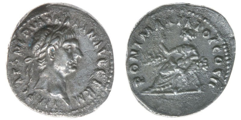 ROM Kaiserzeit Traianus 98-117
Denar
IMP CAES NERVA TRAIAN AVG GERM / PONT MAX T...