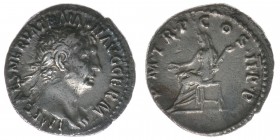 ROM Kaiserzeit Traianus 98-117
Denar
IMP CAES NERVA TRAIAN AVG GERM / P M TR P COS II P P 
3,11 Gramm, ss+