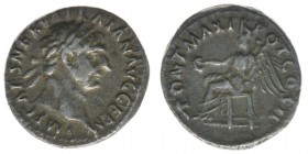ROM Kaiserzeit Traianus 98-117
Denar
IMP CAES NERVA TRAIAN AVG GERM / PONT MAX TR POT COS II
Victoria nach links sitzend
RIC 22, Kampmann 27.56.7 3,07...