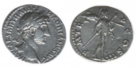 ROM Kaiserzeit Hadrianus 117-138
Denar
IMP CAESAR TRAIAN HADRIANVS AVG / P M TR P COS III
Kampmann 32.90, 3,20 Gramm, ss/vz