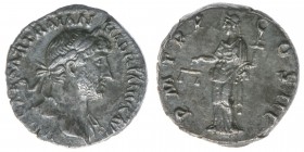 ROM Kaiserzeit Hadrianus 117-138
Denar
3,40 Gramm, ss+