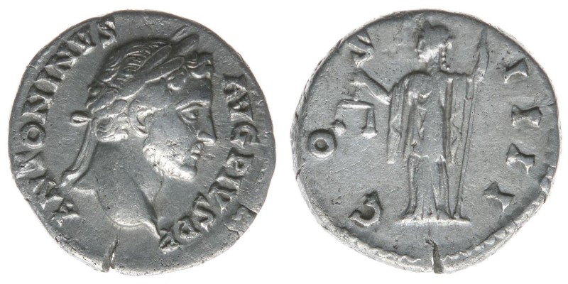 ROM  Kaiserzeit Antoninus Pius 138-161
Denar

ANTONINVS AVG PIVS PP / COS IIII
K...