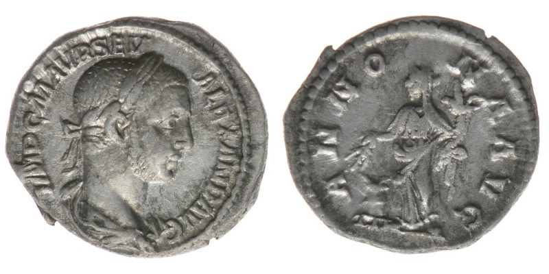 ROM Kaiserzeit
Severus Alexander 222-235
Denar

IMP C M AVR SEV ALEXAND AVG / AN...