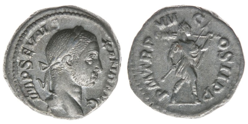 ROM Kaiserzeit Severus Alexander 222-235
Denar

IMP SEV ALEXAND AVG / PMTRP VII ...