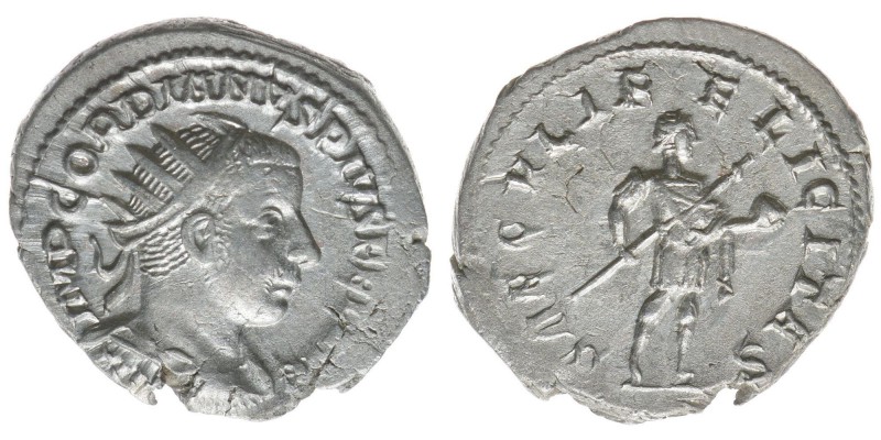 ROM Kaiserzeit Gordianus III. Pius 238-244
Antoninian
IMP GORDIANVS PIVS FEL AVG...