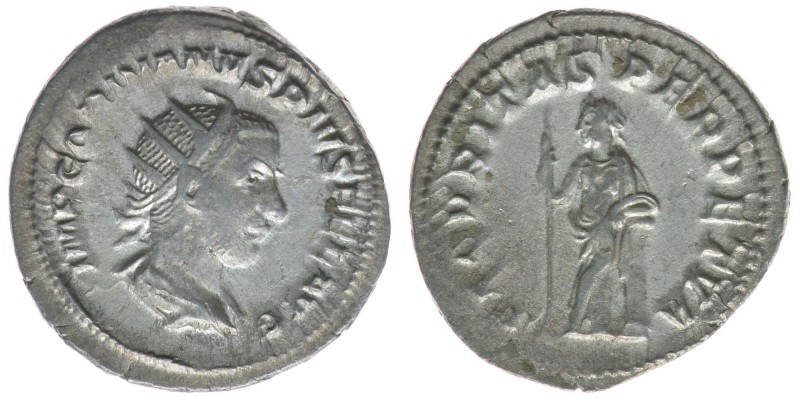 ROM Kaiserzeit Gordianus III. Pius 238-244
Antoninian
IMP GORDIANVS PIVS FEL AVG...