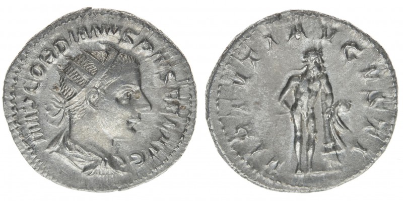 ROM  Kaiserzeit Gordianus III. Pius 238-244 
Antoninian

IMP GORDIANVS PIVS FEL ...