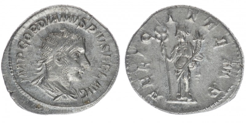 ROM Kaiserzeit Gordianus III. Pius 238-244 
Antoninian

IMP GORDIANVS PIVS FEL A...