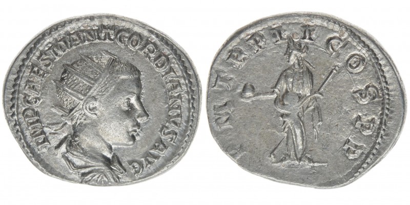 ROM Kaiserzeit Gordianus III. Pius 238-244 
Antoninian

IMP CAES M ANT GORDIANVS...