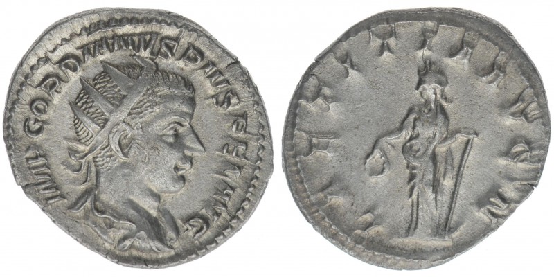 ROM  Kaiserzeit Gordianus III. Pius 238-244 
Antoninian

IMP GORDIANVS PIVS FEL ...