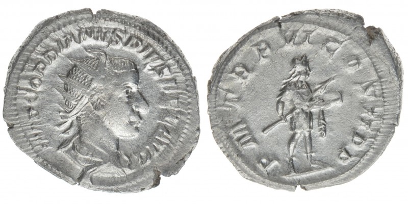 ROM Kaiserzeit Gordianus III. Pius 238-244
Antoninian

IMP GORDIANVS PIVS FEL AV...