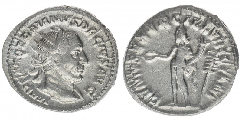 ROM  Kaiserzeit Traianus Decius 249-251 
Antoninian

IMP C M Q TRAIANVS DECIVS A...