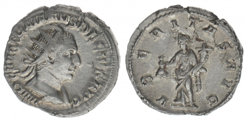 ROM  Kaiserzeit Traianus Decius 249-251 
Antoninian

IMP C M Q TRAIANVS DECIVS A...