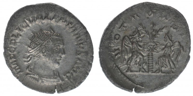 ROM  Kaiserzeit Valerianus I. 253-260
 Antoninian

IMP C P LIC VALERIANVS AVG /V...