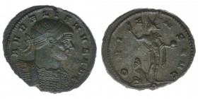 ROM Kaiserzeit Aurelianus 270-275
Antoninian
AVRELIANVS AVG / ORIENS AVG
Sol mit einem Gefangenen
Kampmann 106.38.2 4,02 Gramm ss/vz