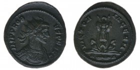 ROM Kaiserzeit Probus 276-282
Antoninian

IMP PROBVS P F AVG / VICTORIA GERM
Trophäe zwischen 2 Gefangenen
RIC 220, 4,13 Gramm, ss/vz