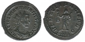 ROM Kaiserzeit
Maximianus 286-310
Antoninian

IMP C VAL MAXIMIANVS PF AVG
HERCVLI PACIFERO
Herkules nach links stehend
schön erhaltener Silbersud!
4.1...