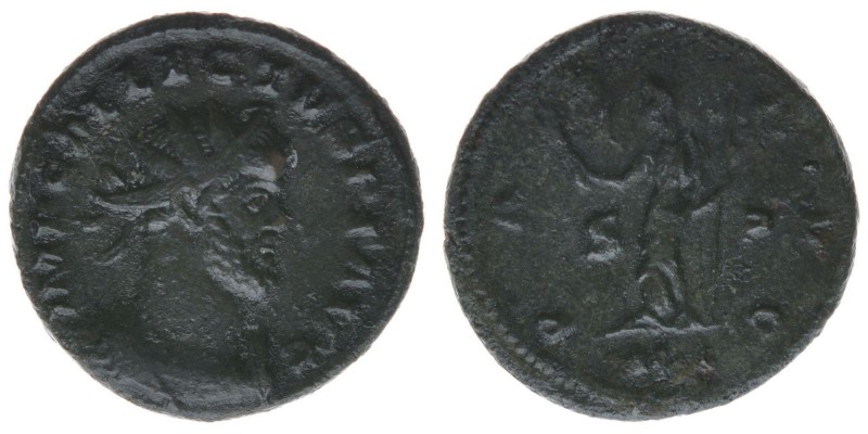 ROM Kaiserzeit Allectus 293-296
Antoninian 
IMP C ALLECTVS P F AVG / PAX AVG
ML ...