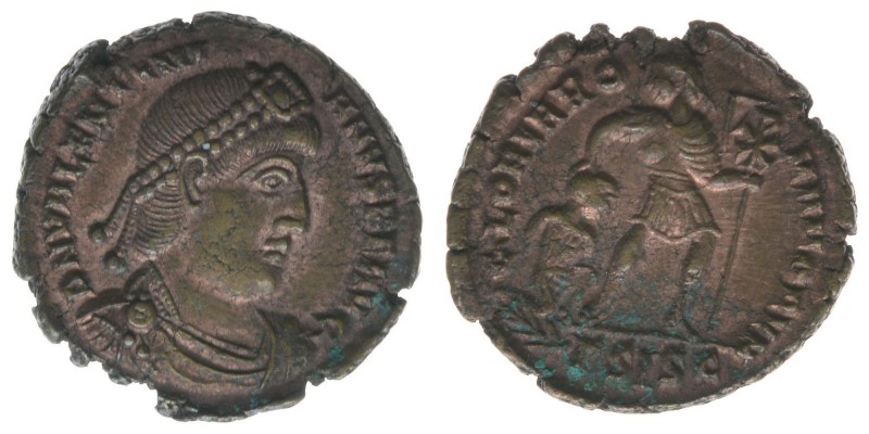 ROM Kaiserzeit Valentinianus 364-375
Follis

D N VALENTINIANVS P F AVG / GLORIA ...