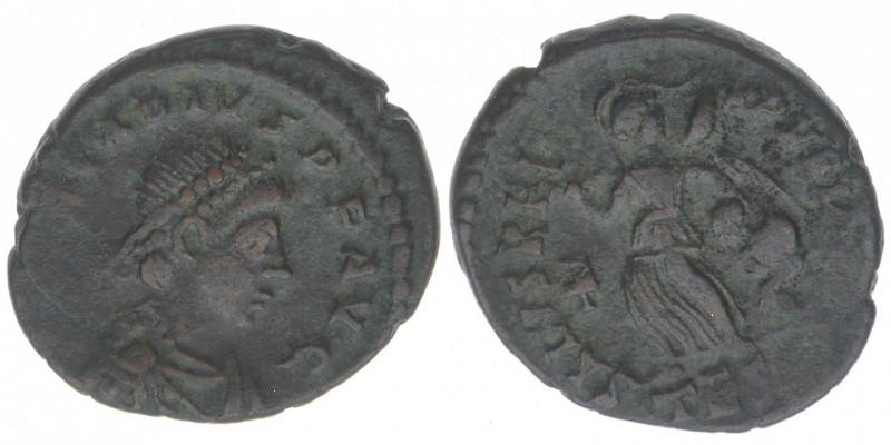 ROM Kaiserzeit Arcadius 383-4098

Bronzemünze
1,33 Gramm, ss