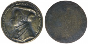 RDR Österreich 
einseitige Messing Medaille ohne Jahr
Catharina von Loxau im Alter von 19 Jahren zur Vermählung mit Georg von Loxan
um 1516 geboren, T...