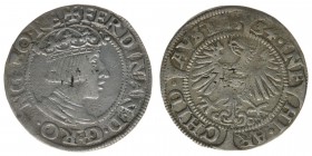 RDR Österreich Habsburg Kaiser Ferdinand I.

3 Kreuzer (Groschen) 1534
2,62 Gramm, ss/vz