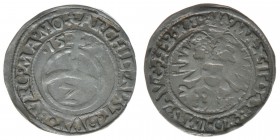 RDR Österreich Habsburg
Kaiser Maximilian II.

2 Kreuzer 1574 Wien
1,61 Gramm, ss