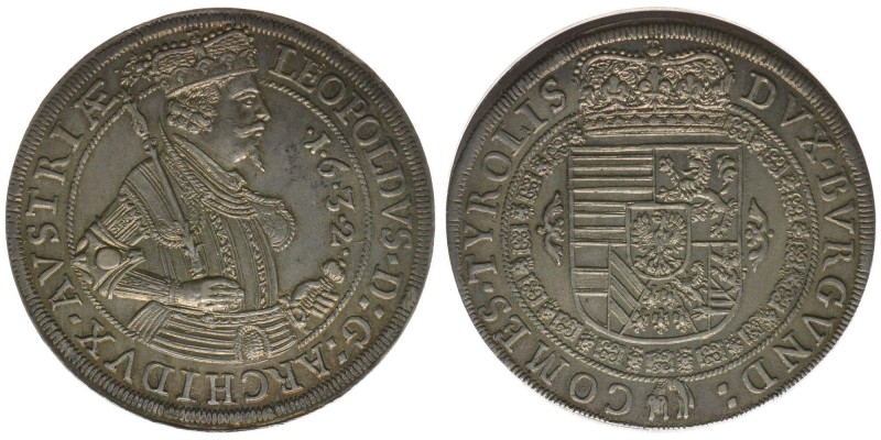 RDR Österreich Habsburg
EH Leopold V.

Taler 1632 Hall/Tirol
MT 8/10 II-II, 28,8...