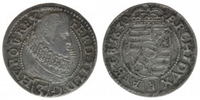 RDR Österreich Habsburg
Kaiser Ferdinand III.

3 Kreuzer (Groschen ) 1630 Glatz
1,66 Gramm, vz