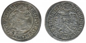 RDR Österreich Habsburg
Kaiser Leopold I.

3 Kreuzer (Groschen) 1670 SAS Breslau 
1.53 Gramm, ss+
