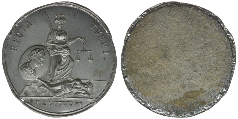 Kaisertum Österreich
Kaiser Franz I.

Approbationsabschlag zur Medaille 1836 in ...