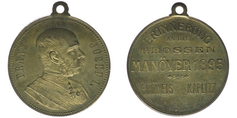 Kaisertum Österreich
Kaiser Franz Joseph I.
Medaille 1895 zur Erinnerung an das ...