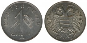 Österreich 1. Republik
1 Schilling 1935
6,97 Gramm, -vz