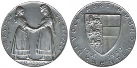 Österreich 1. Republik
Medaille 1920 
Kärntner Volksabstimmung
30.76 Gramm, vz++