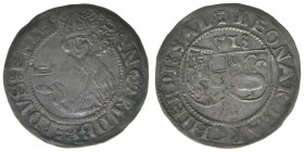 ERZBISTUM SALZBURG Leonhard von Keutschach 1495-1519 
4 Kreuzer – Batzen 1513
Zöttl 66, Probszt 106, BR ----
3.15 Gramm, ss/vz Prägeschwäche
unedierte...