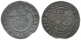 ERZBISTUM SALZBURG  Leonhard von Keutschach 1495-1519
 4 Kreuzer – Batzen 1514

   Zöttl 67,  Probszt 107,  BR 425
3,12 Gramm, ss/vz