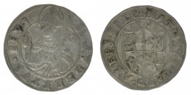 Erzbistum Salzburg
Matthäus Lang von Wellenburg 1519-1540


2 Kreuzer – Halbbatzen 1533
Typ 1
Zöttl 282, Probszt 271, BR 74, 1,91 Gramm, ss