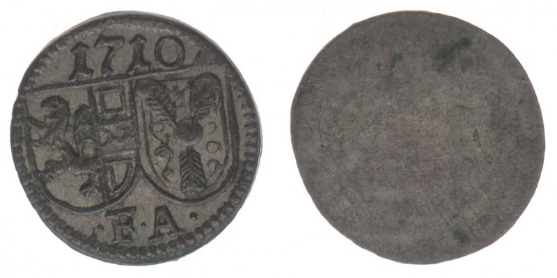 ERZBISTUM SALZBURG  Franz Anton Fürst von Harrach 1709-1727
Pfennig 1710

Zöttl ...