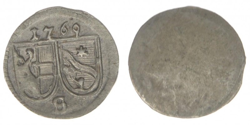 ERZBISTUM SALZBURG Sigismund III. Graf Schrattenbach 1753-1771
Pfennig 1769

Zöt...