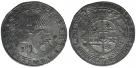 HESSEN-KASSEL
Wilhelm V. 1627-1637
Taler 1631, sogenannter Weidenbaumtaler
Dav.6741, 20,38 Gramm, s/ss, alte Tuscheziffer