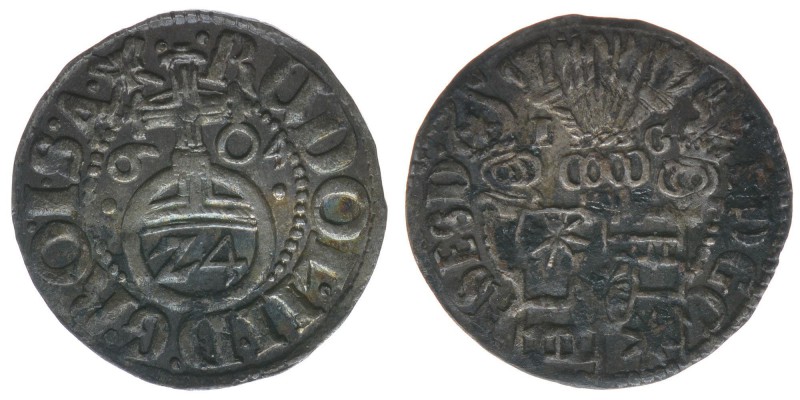 Schleswig Holstein Schauenberg
Ernst III.
1/24 Taler 1604

Silber
1.36g
ss