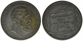 PREUSSEN Friedrich 1831-1888
Medaille ohne Jahr
Lerne leiden ohne zu klagen
17,93 Gramm, 38mm, ss++