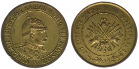 Preussen Wilhelm II.
Medaille ohne Jahr

Messing
15.28g
34mm
-vz