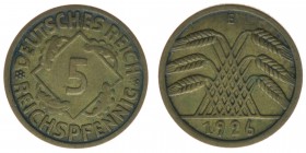 DEUTSCHES REICH
5 Reichspfennig 1926 E
ss