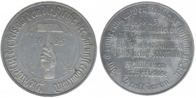 Deutsches Reich
Medaille 1925 mit den Inflationsdaten 1923

Aluminium
7.03g
-vz
