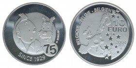 Belgien
75 Jahre TIN TIN

10 Euro 2004 PP
in Folie verschweißt

Silber
20.03g