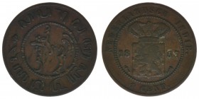 Niederländisch Indien
1 Cent 1857
Kupfer, 4,65 Gramm, ss